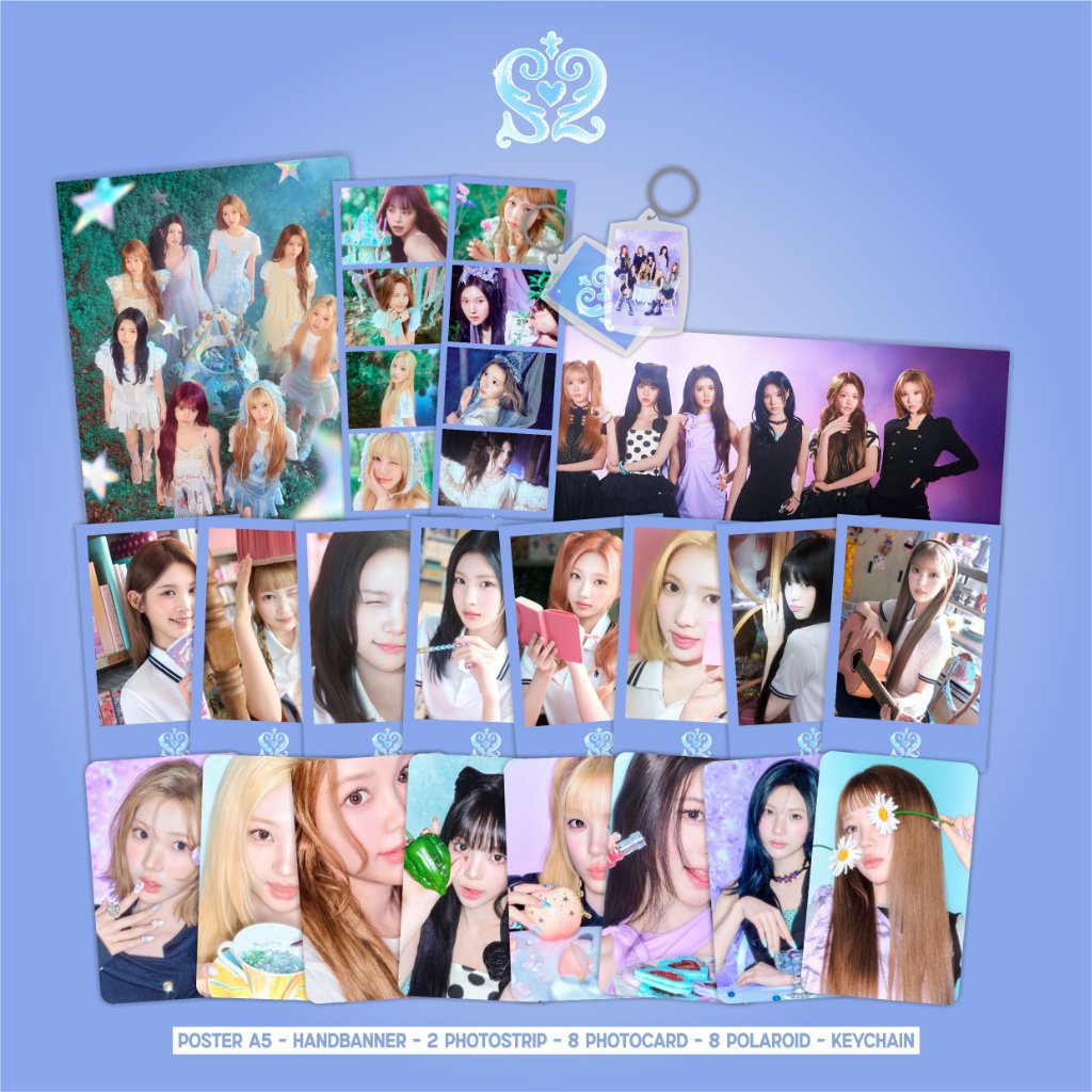 HEARTS2HEARTS H2H ICONIC HEART FANKIT / FANKIT SET KPOP MERCH / FANKIT MERCH PHOCARD FANKIT KPOP