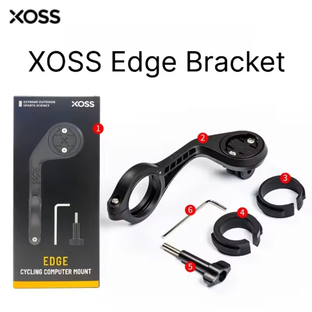 XOSS Edge Bracket ขี่จักรยานคอมพิวเตอร์ Mount Holder จักรยานแหวน Clamp Cyclocomp จักรยานสําหรับ XOSS