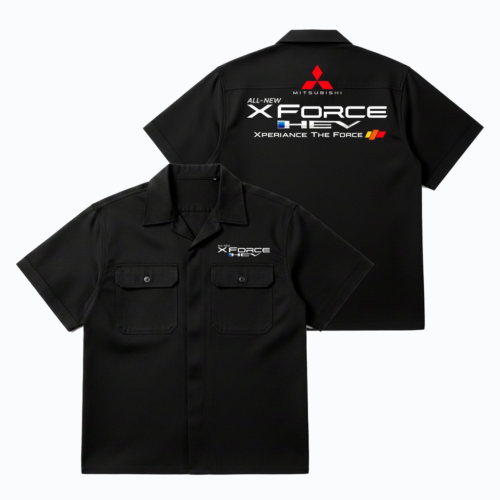 KEMEJA XFORCE HEV - Workwear / PDH Merchanded เสื้อเชิ้ตแขนสั้น Unisex