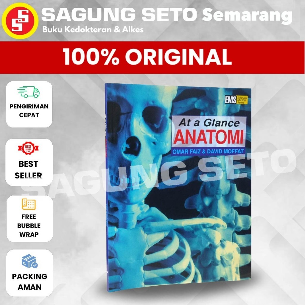 AT A GLANCE ANATOMY BOOK - OMAR FAIZ