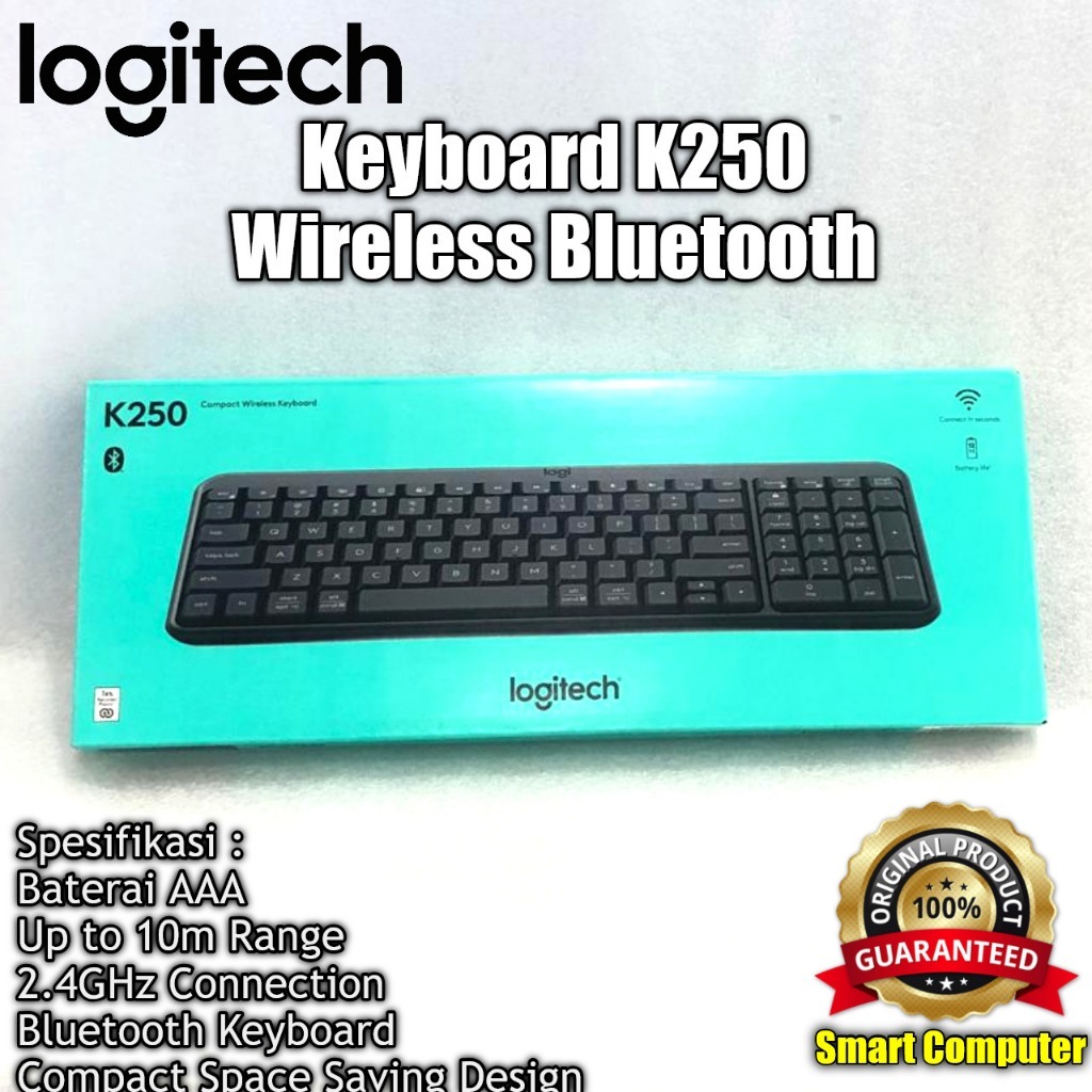 คีย์บอร์ดบลูทูธ Logitech K250