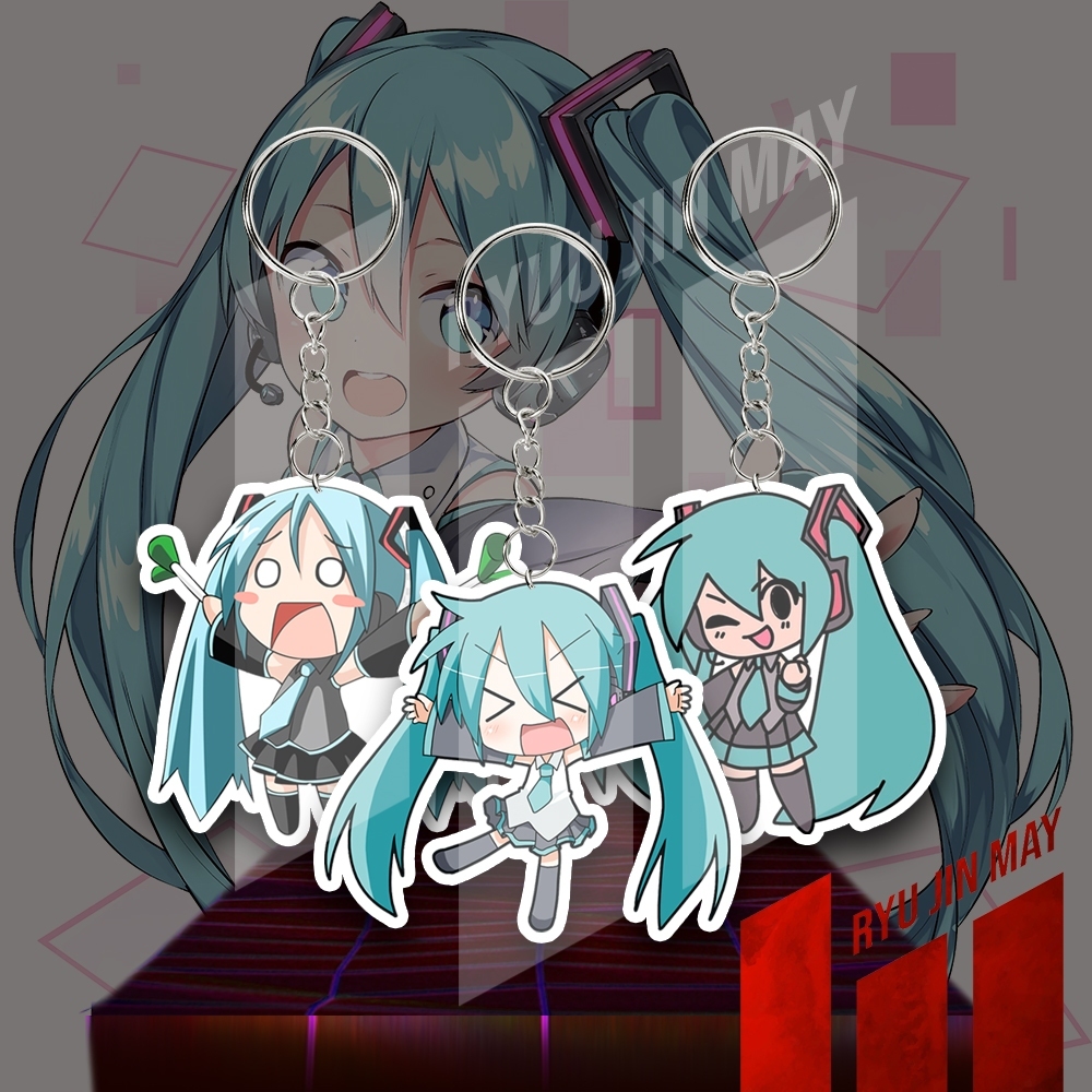 พวงกุญแจ HP GANTUNGAN / พวงกุญแจโทรศัพท์มือถือ - Vocaloid - Hatsune Miku