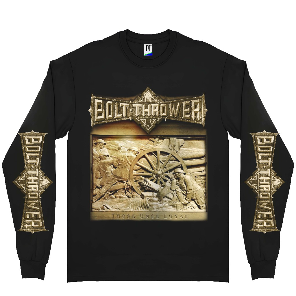 เสื้อยืดแขนยาว Bolt Thrower - Those Once Loyal | เสื้อยืดเพลง | เสื้อยืดวงดนตรี | เสื้อยืดโลหะ |