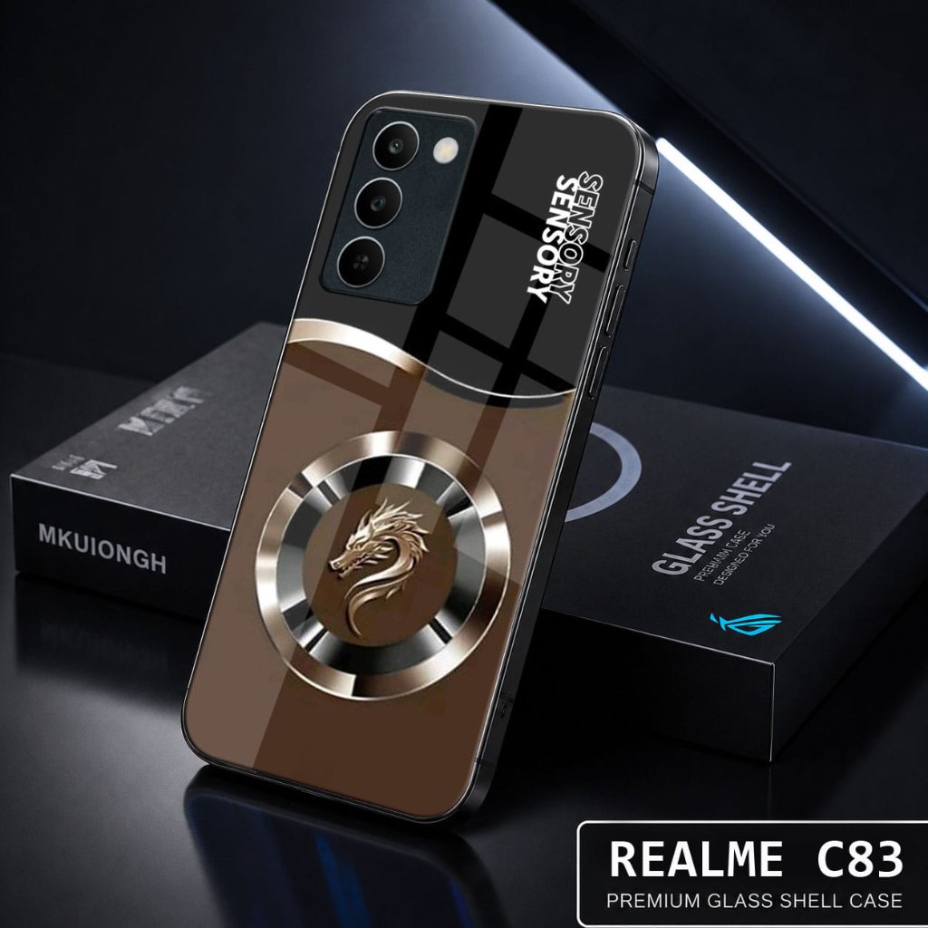 HP REALME C83 SoftCase เคสโทรศัพท์เคลือบเงาแก้ว REALME C83 - N232