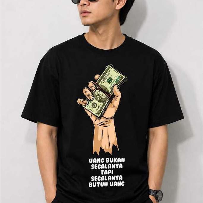 KATUN COTTON T-SHIRTS / เสื้อยืดพร้อม MONEY WORDS ไม่ทุกสิ่ง NEED MONEY