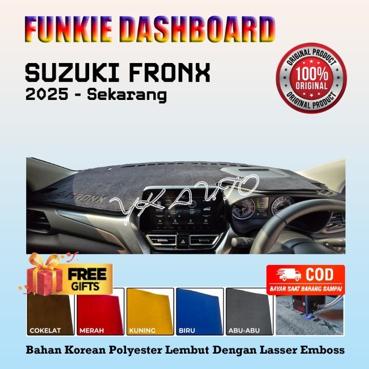 Funkie Dashboard Fronx Cover Dashboard Suzuki Fronx Dashboard