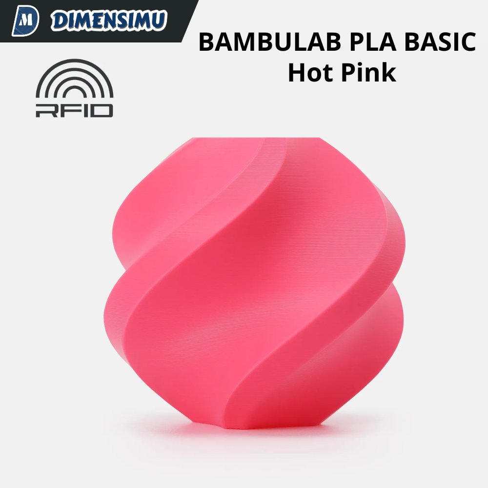 3D Filament Printer Bambulab PLA Basic 1.75mm 1KG | Bamboolab PLA Basic – Premium FDM Printing Filam