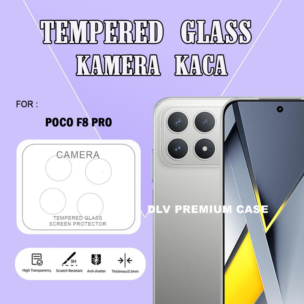 POCO F5 POCO F6 5G POCO F8 PRO POCO F8 ULTRA TEMPERED GLASS เลนส์ PROTECTOR ANTI-SCRATCH กล้อง POCO 