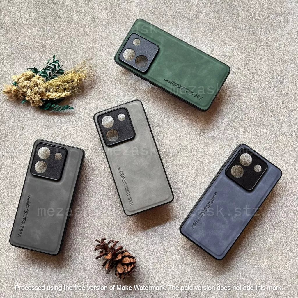 [LEATHER CASE] เคส Poco M7 Pro 5G | เคสเนื้อหนังแกะ | ปลอก PocoM7 Pro 5G | ปลอก Premium Poco M7Pro 5