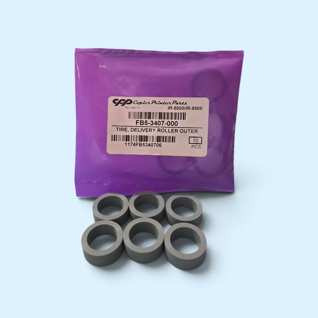MESIN ONE SET OF IR 5000 5020 FB5 PHOTOCOPY MACHINE EXIT RUBBER - 3407 - 000 CPP / 1 ชุด 6 ชิ้น