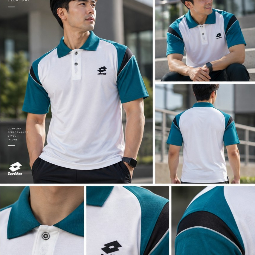 แบรนด์ LOTTO เสื้อยืดเทนนิส