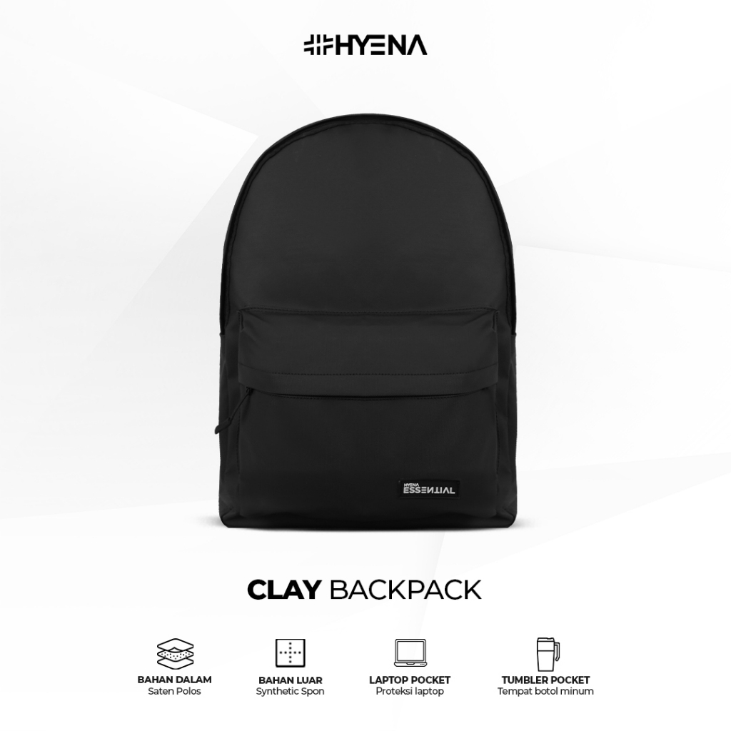 HYENA - Clay - กระเป๋าเป้ผู้ชาย Essential Series (AF108)