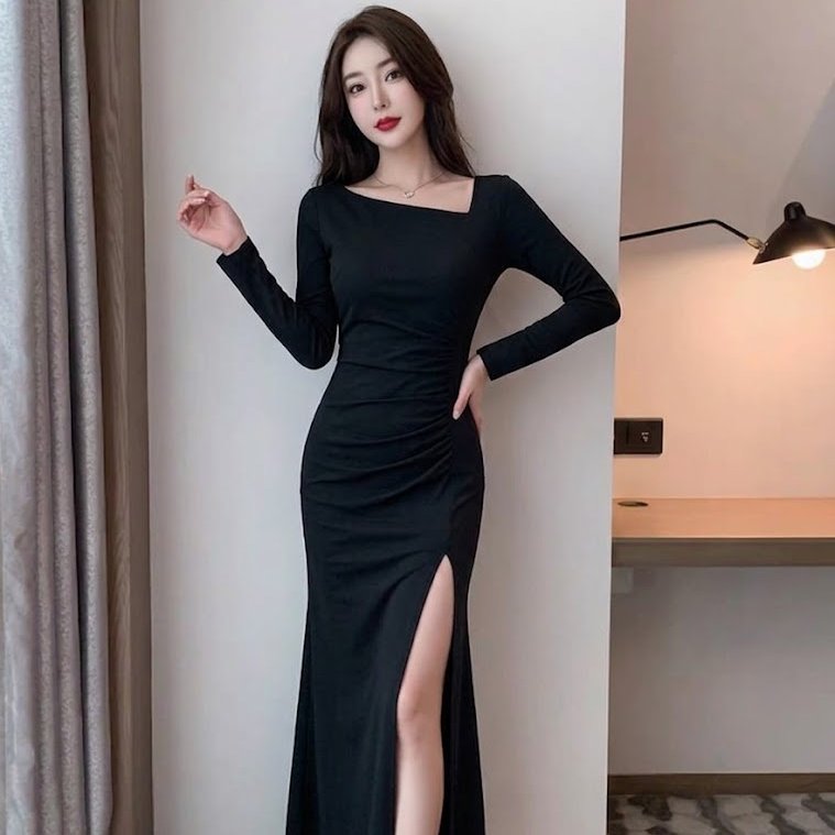 PARTY DRESS/GLITTER JERSEY DRESS