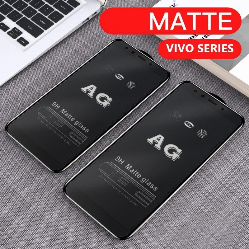LAYAR กระจกนิรภัย matte vivo S7 Y02T Y04 Y04S YO5 Y19 PRO Y29S Y52 2020 Y55 5G Y200 Y200E Y400 4G น้