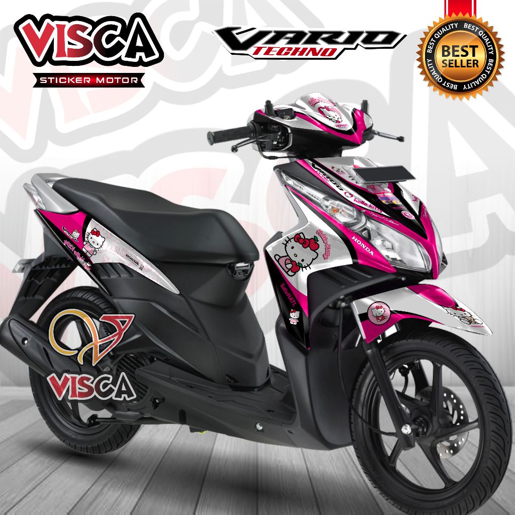 รูปลอก Vario 110 Techno Full Body สติกเกอร์ Vario 110 Techno Full Body Striping Vario 110 Techno Var