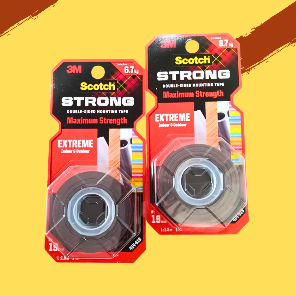 3M Scotch Extreme Mounting Tape 414-S19 19MM X 1.5M
