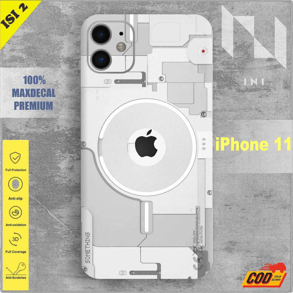 -CONTENTS 2- IPHONE 11 GARSKIN / SKIN PROTECTOR / CASE SKIN FULLBODY / CUT ภาพที่กําหนดเองระดับพรีเม