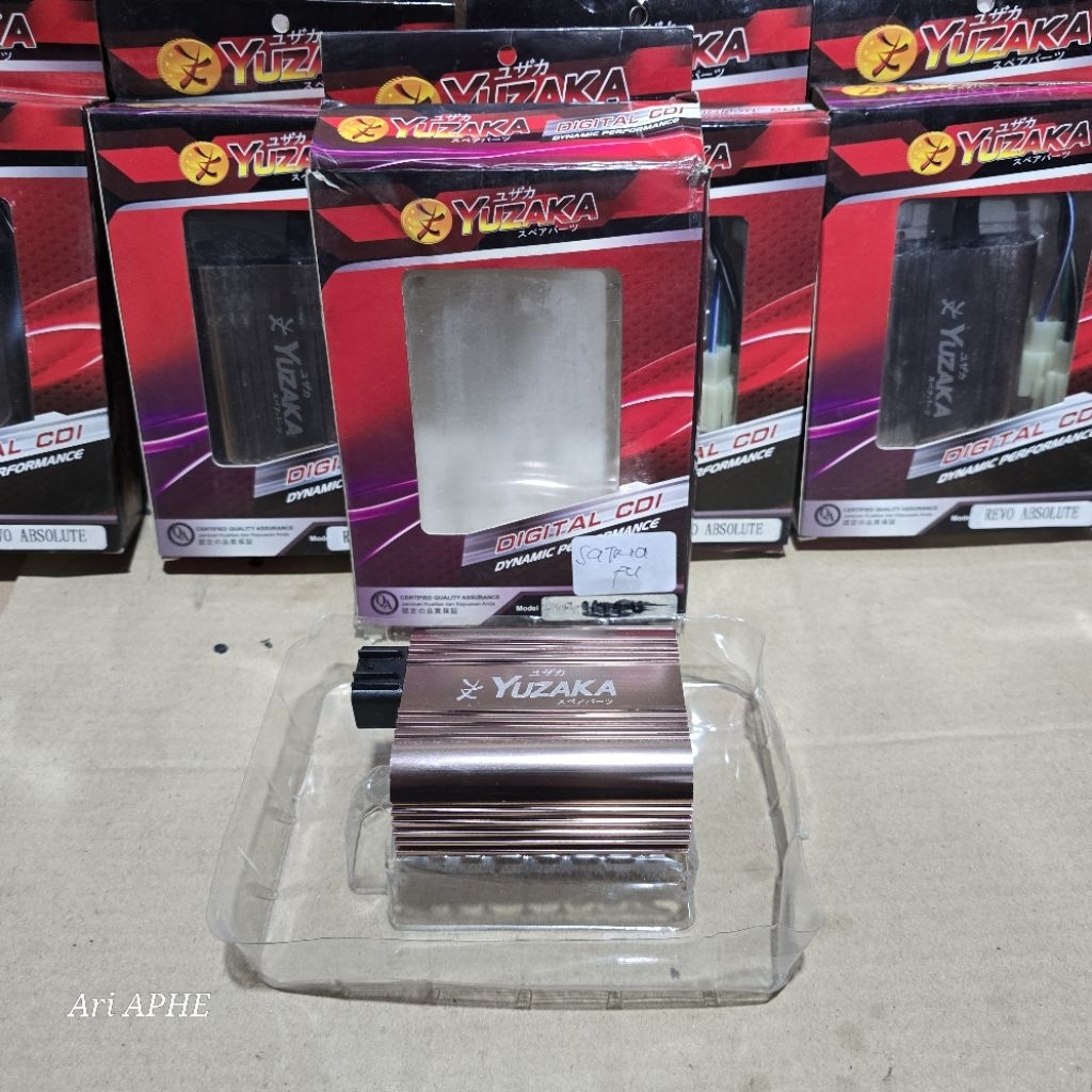 CDI ไม่จํากัด unlimiter SATRIA FU 150 OLD raider YUZAKA racing เคสอลูมิเนียมเดิม