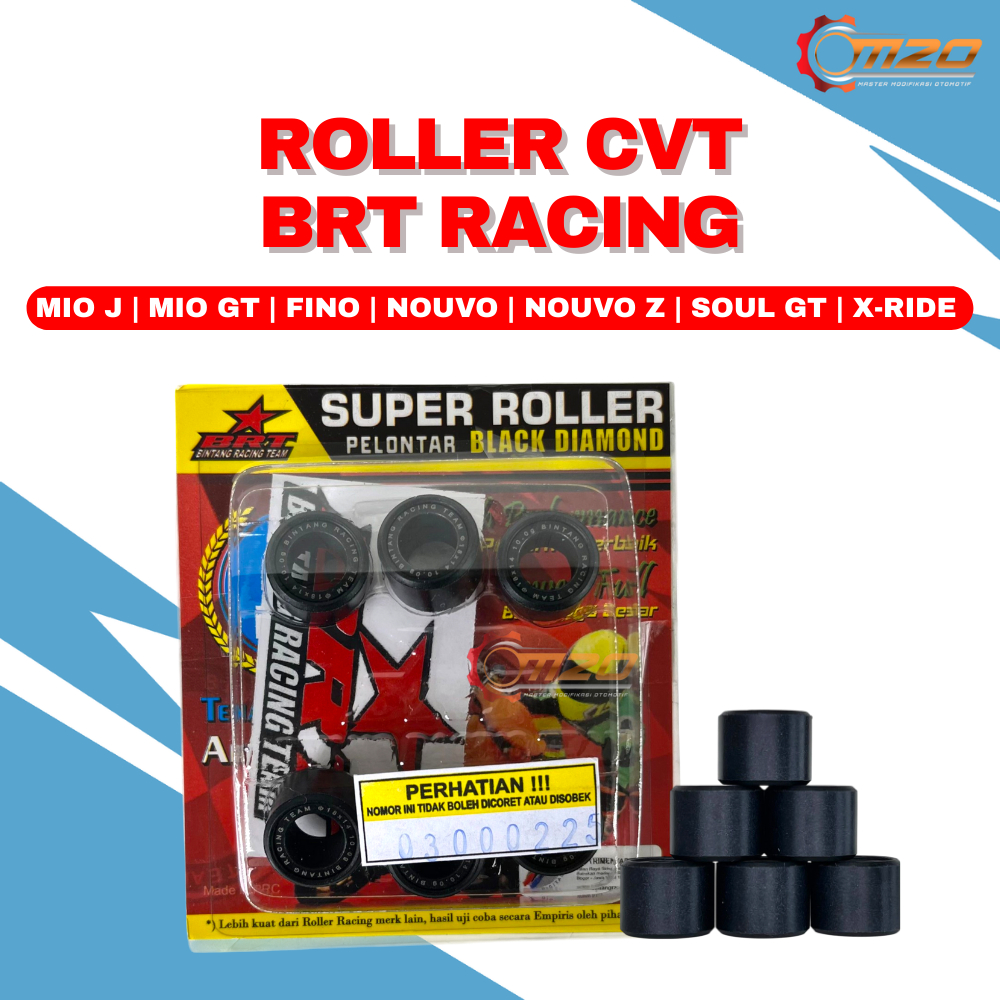Original BRT Roller (Star Racing Team) ขนาด 7-8-9-10-11-12-13-14-15-16 กรัมสําหรับ Mio Mio J Mio GT 