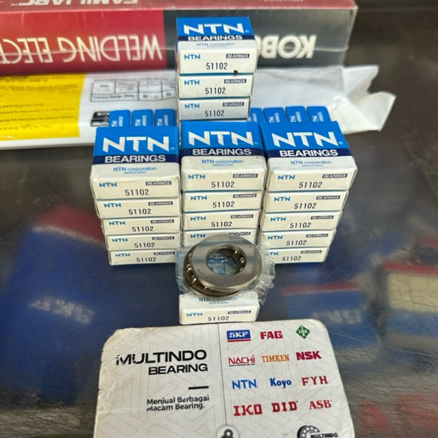 BEARING THRUST 51102 15Bu28Bu9 NTN JAPAN ORIGINAL