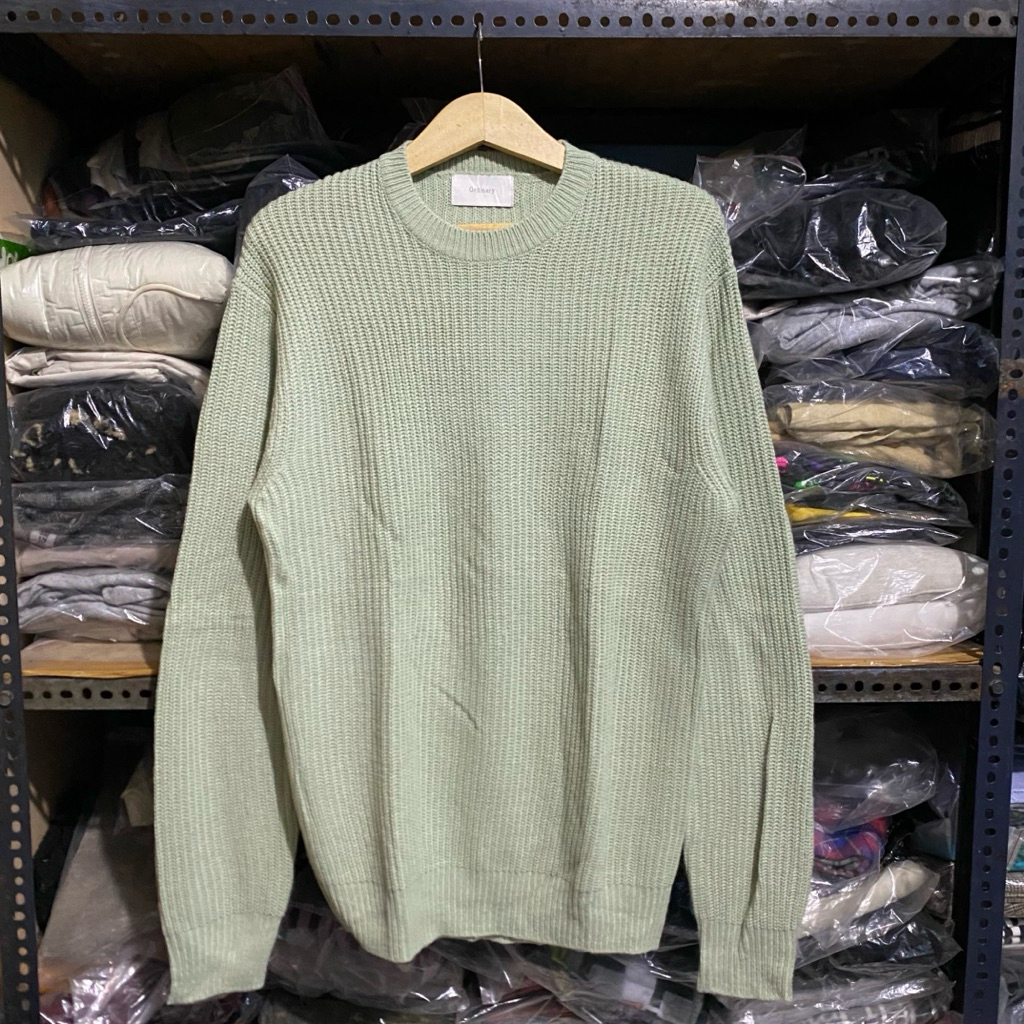 HIJAU Ordinary kr Knit สีเขียว ขนาด 72x56