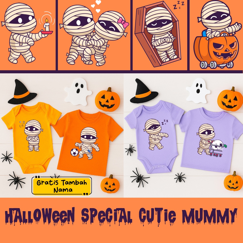 Airport Mummy Halloween Kids T-shirts Halloween Kids T-shirts Halloween baby jumpers