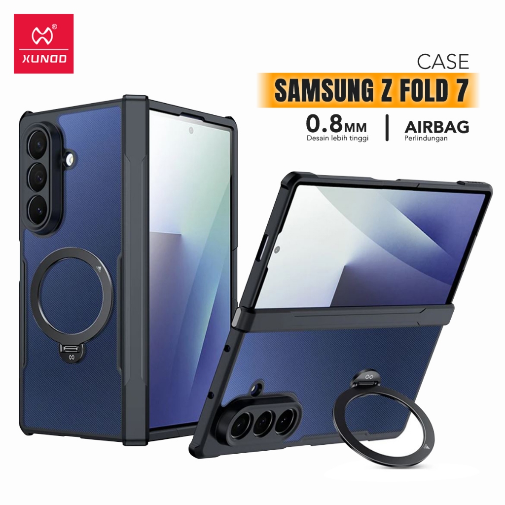 XUNDD Case Magsafe Holder Samsung Z Fold7 / Z Fold 7.8 นิ้ว Case Holder 360 กันกระแทก Slim โปร่งใส X