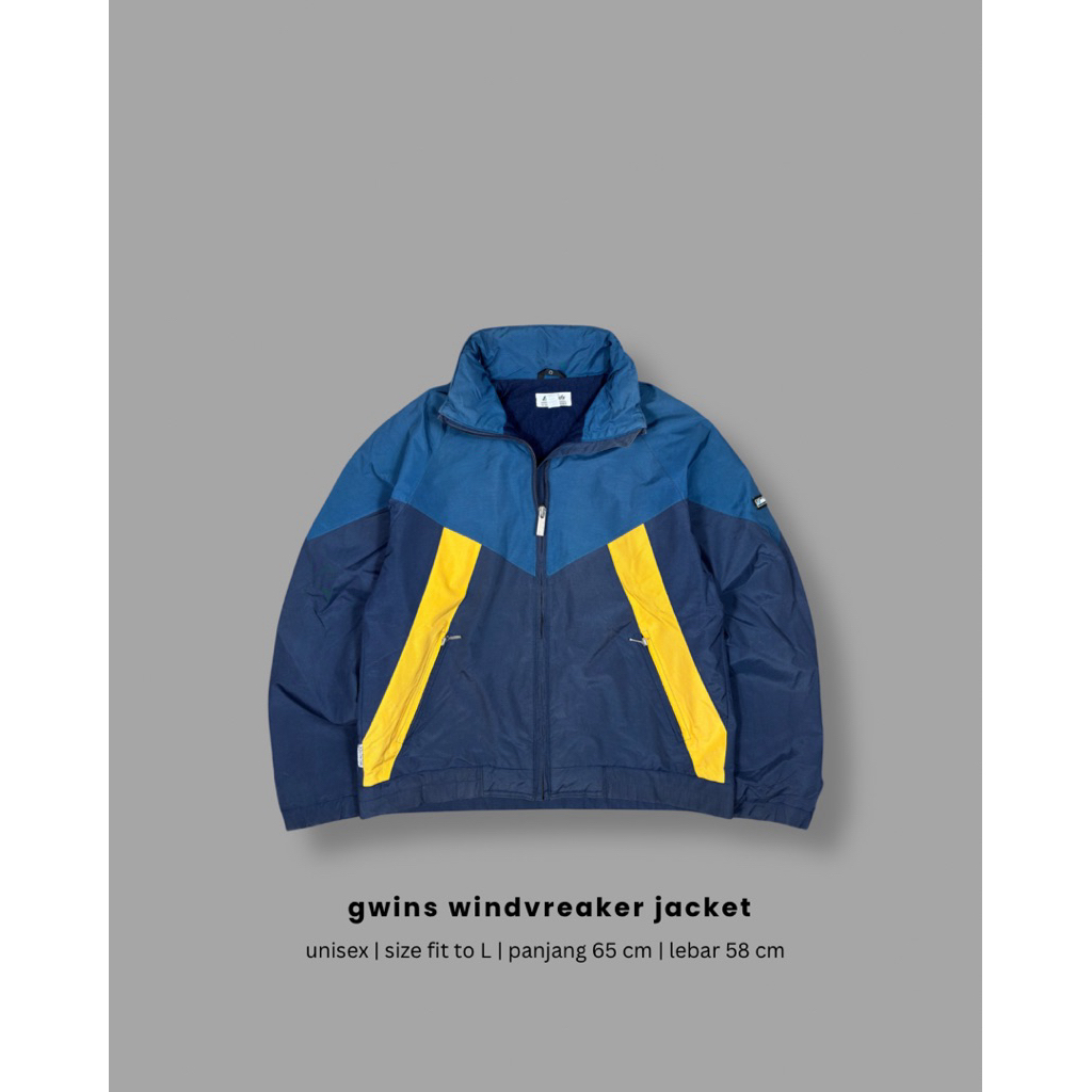 เสื้อแจ็คเก็ต Gwins colorblock