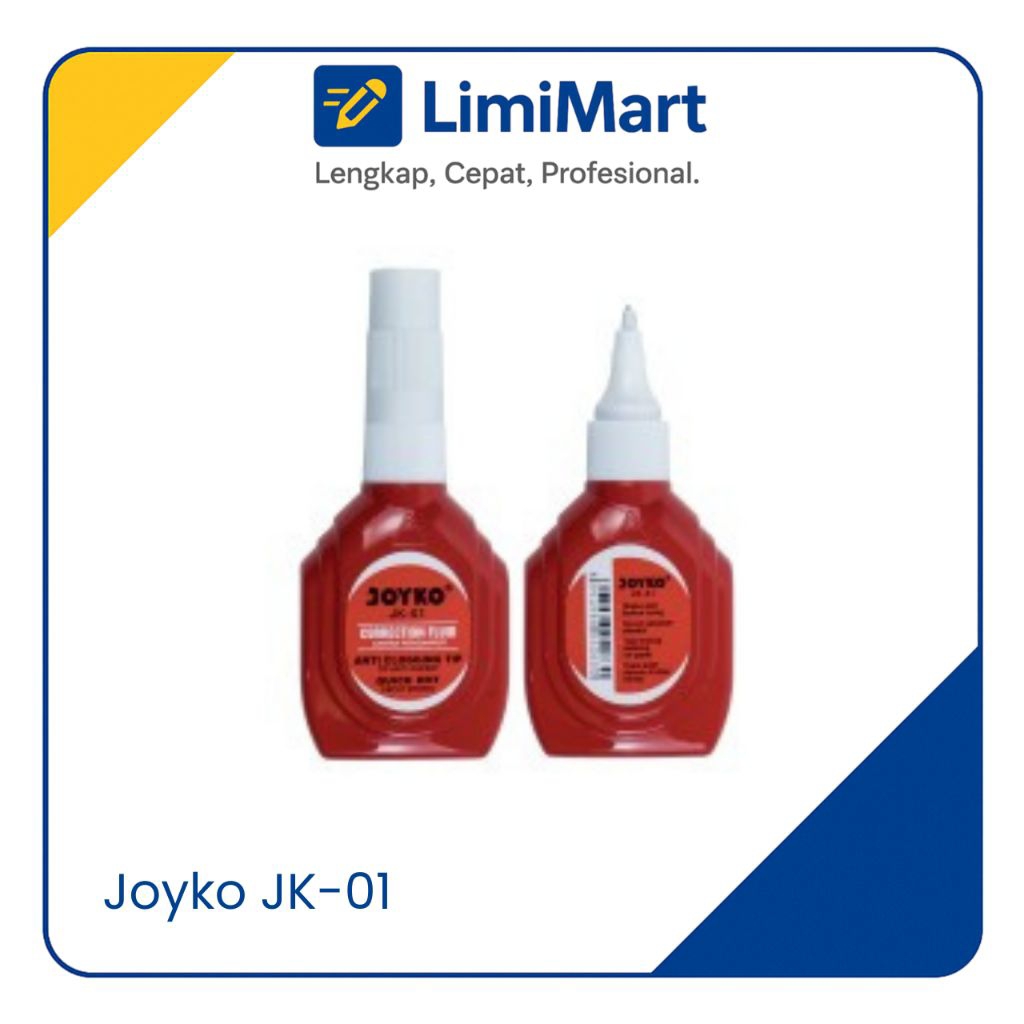 Correction Fluid JOYKO JK-01 Quick-Drying Eraser Liquid 1 Pc - LimiMart