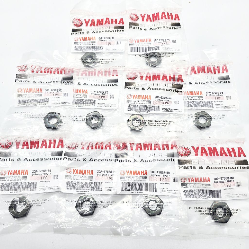 WHOLESALE (( 10 ชิ้น )) 2DP 2DP PULLY NUT PULLEY PULI NMAX MIO M3 FREEGO GEAR 125 FINO 125 SOUL GT A