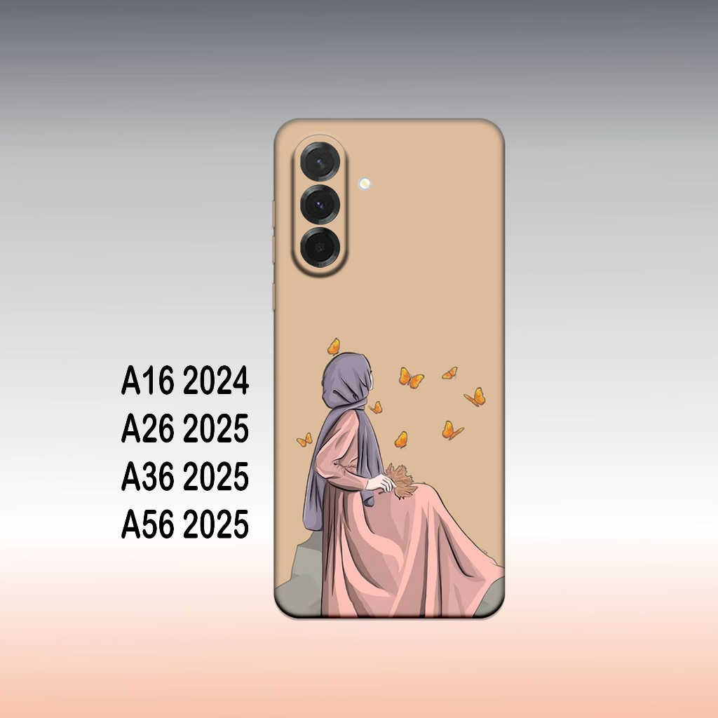 Softcase samsung A16 / A26 / A36 / A56 / A76 - เคสโทรศัพท์ซิลิโคนสีดําแบบยืดหยุ่น