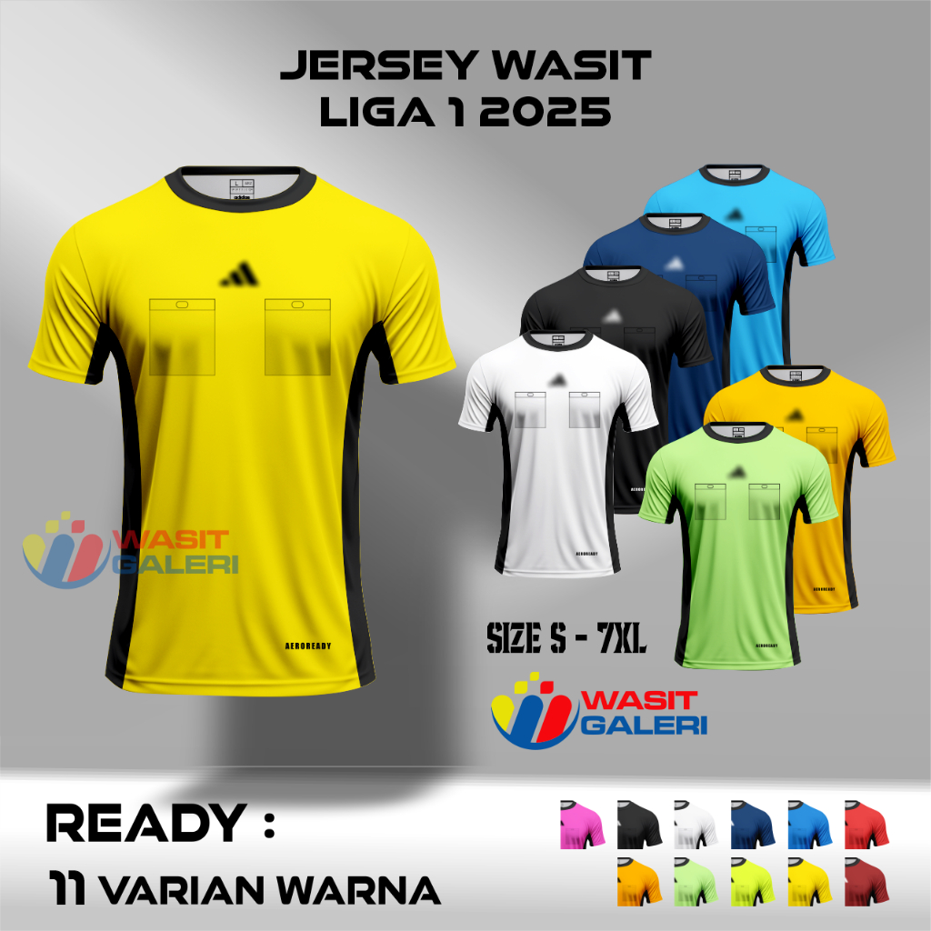 BRI SUPER LEAGUE REFEREE JERSEY 2025/2026 (เคลือบ)