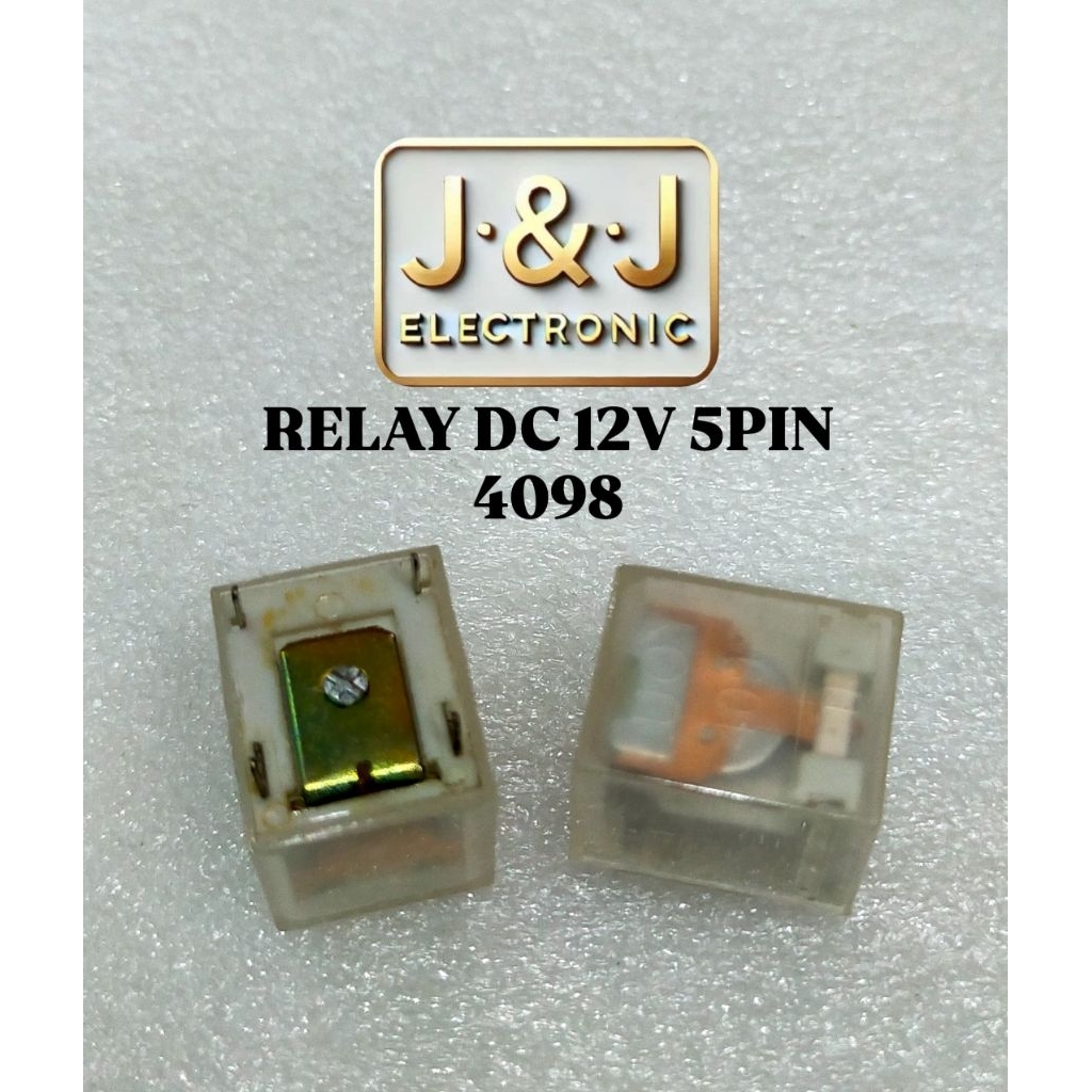 RELAY RELAY 4098 DC 12V 5PIN, RELAY STABILIZER DC 12V 5PIN