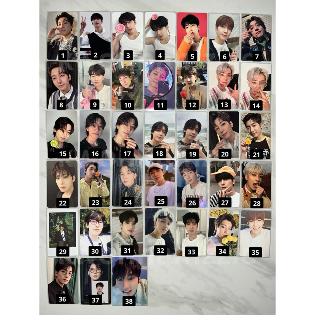 PHOTOCARD WONWOO SEVENTEEN อย่างเป็นทางการ