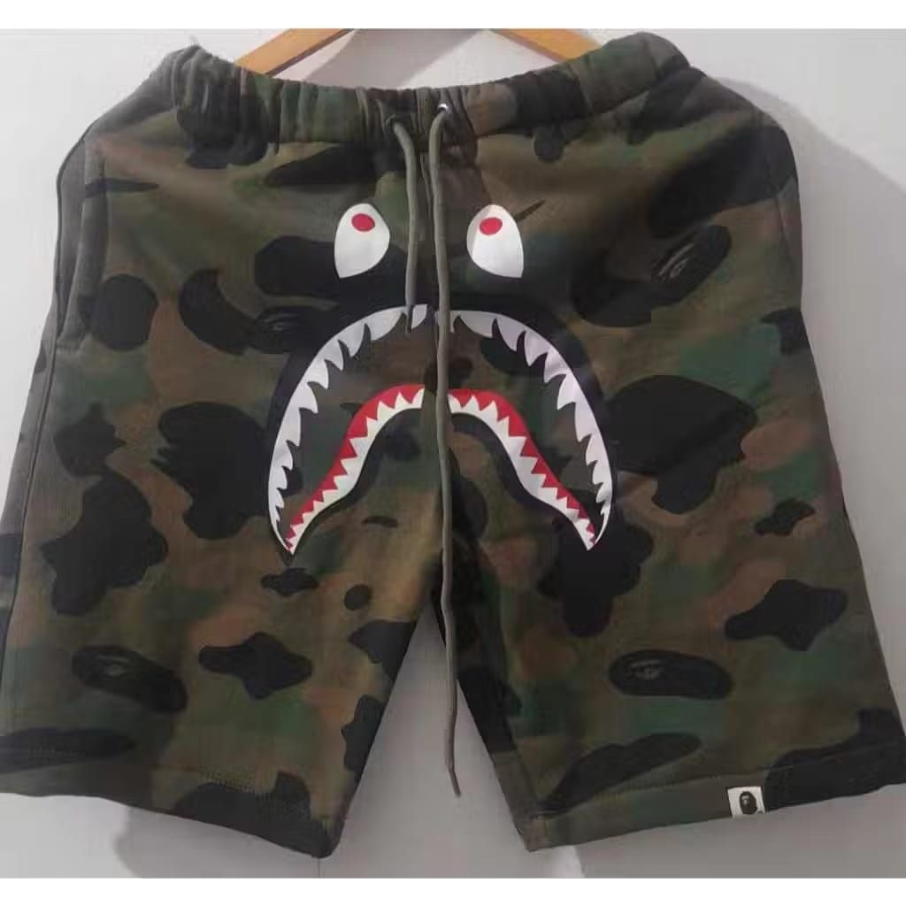 กางเกงขาสั้น BAPE IJO CMO