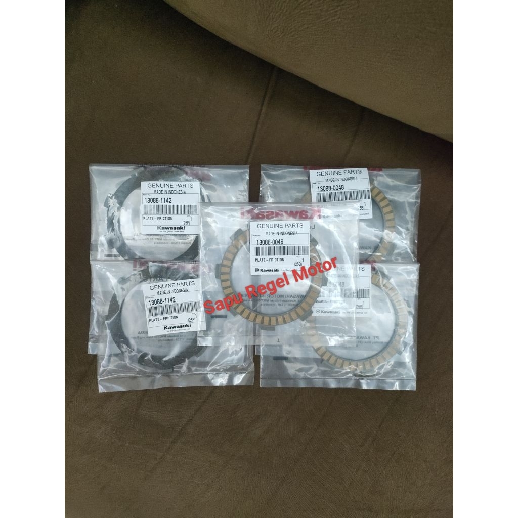 ชุดซับคลัช 5 แผ่น Z125 Z 125 PRO kawasaki แท้