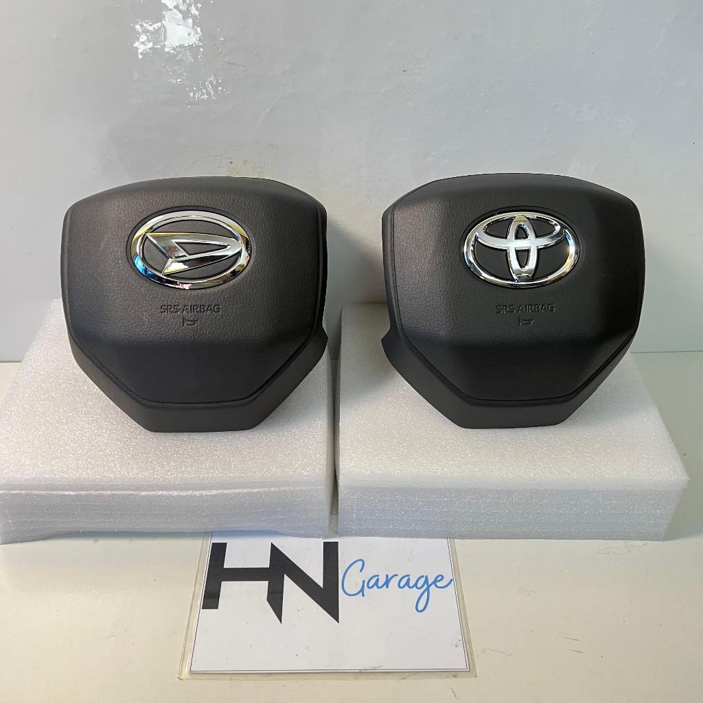 ฝาครอบถุงลมนิรภัยพวงมาลัย Toyota Avanza Daihatsu Xenia 2022 Up ดั้งเดิม