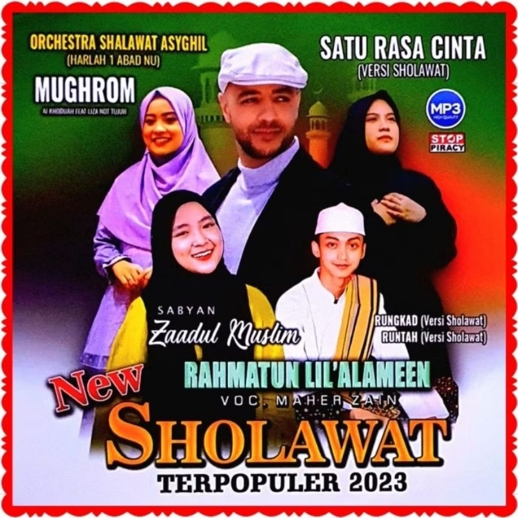 NABI MP3 CASSETTE AUDIO MUSIC 150 LATEST SHOLAWAT SONGS - MP3 CASS SONGS - PROPHETS SONGS - MP3 CASS