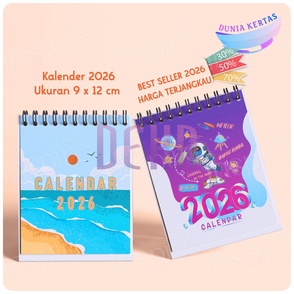 2026 MINI CALENDAR - MINI DESK CALENDAR - SITTING DESK CALENDAR 2025 SOUVENIR CALENDAR 2026