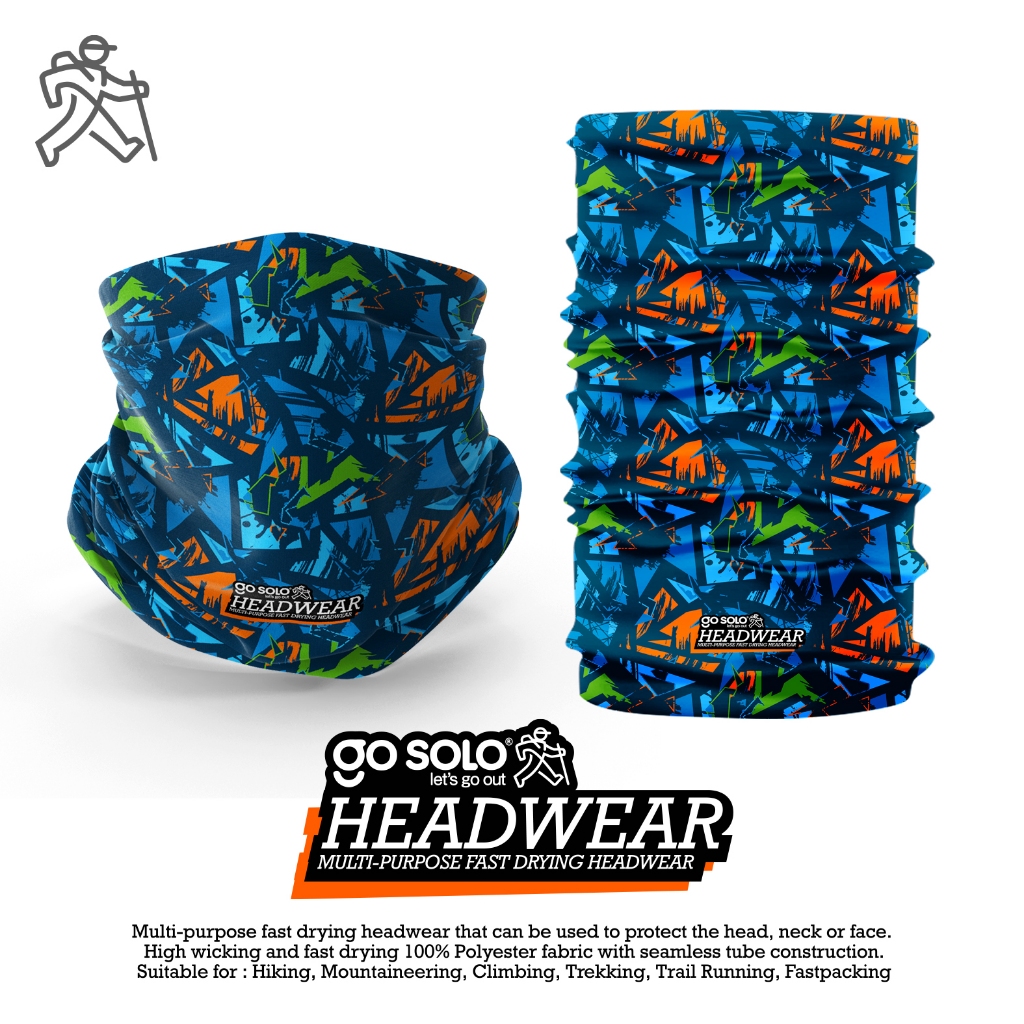Go Solo Headwear - Fractal
