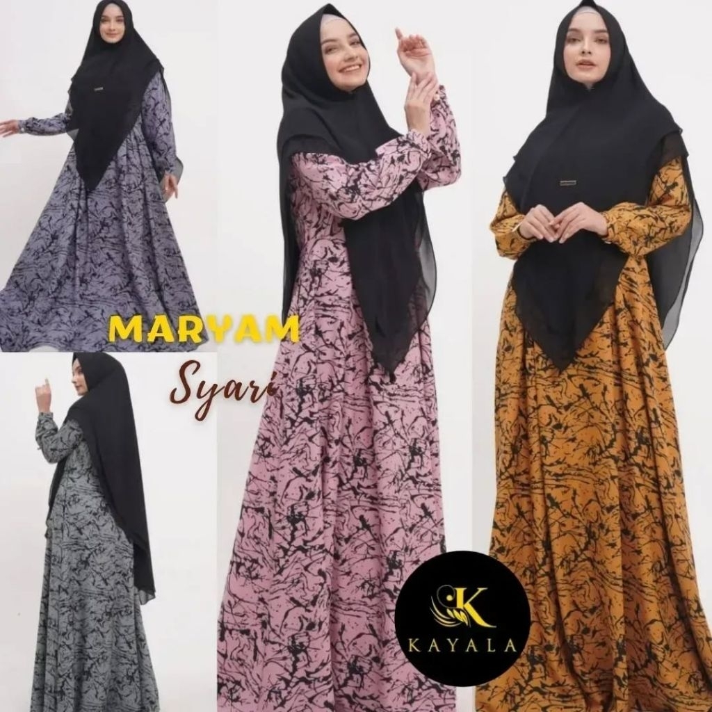 Syari gamis/hijab gamis set/gamis/syari