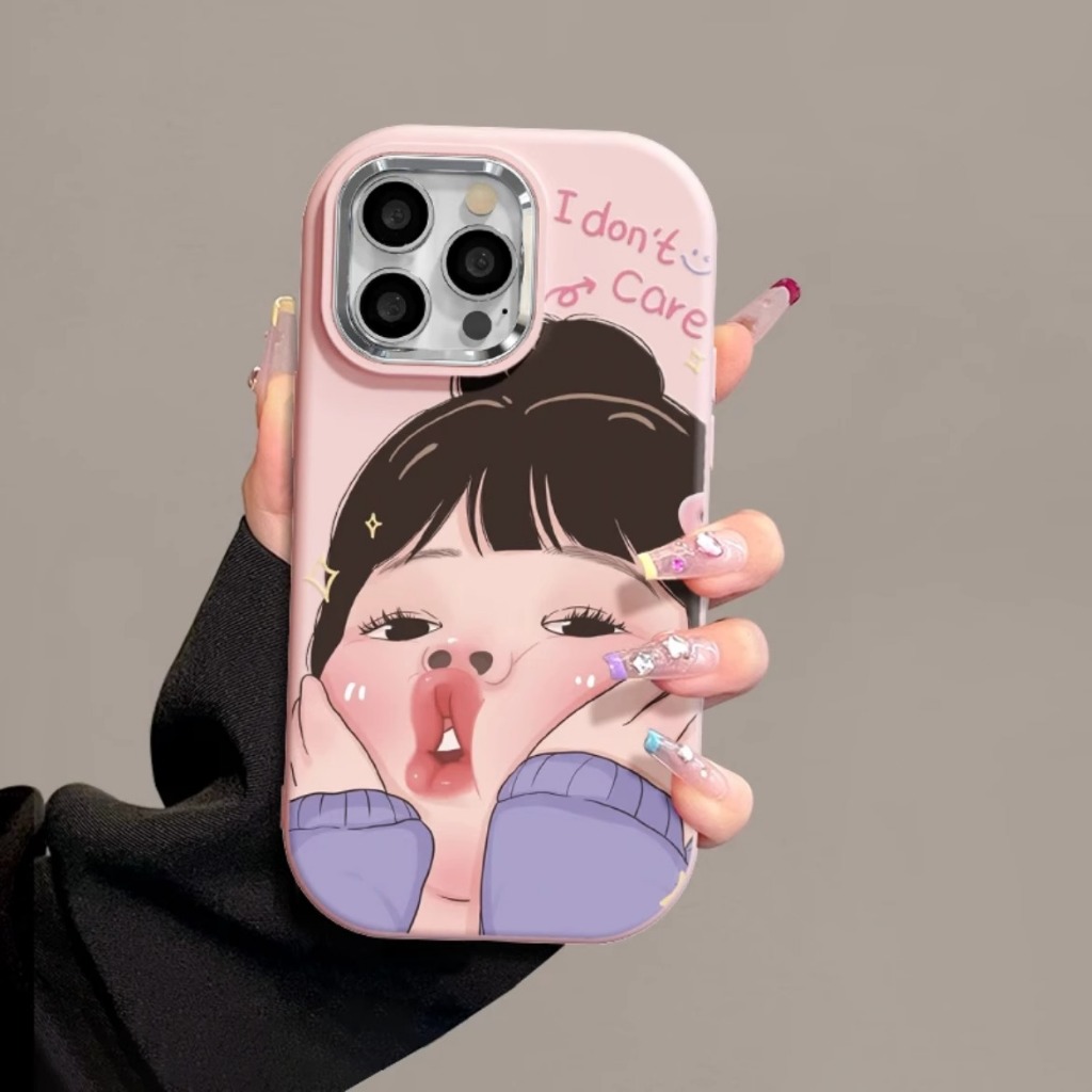 สําหรับ SAMSUNG AO2 A02S A03 A04 A04E A04S A05 A05S A06 A7 A10 A10S คู่น่าเกลียดน่ารักตลกรูปแบบกันกร