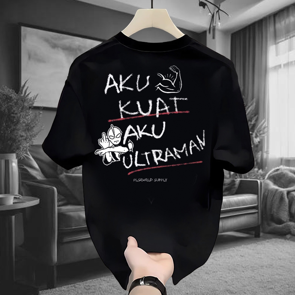 คําคมคํา Ultramen Im Strong Im Ultraman เสื้อยืด Distro เสื้อผ้า 24s 200 Gsm Unisex
