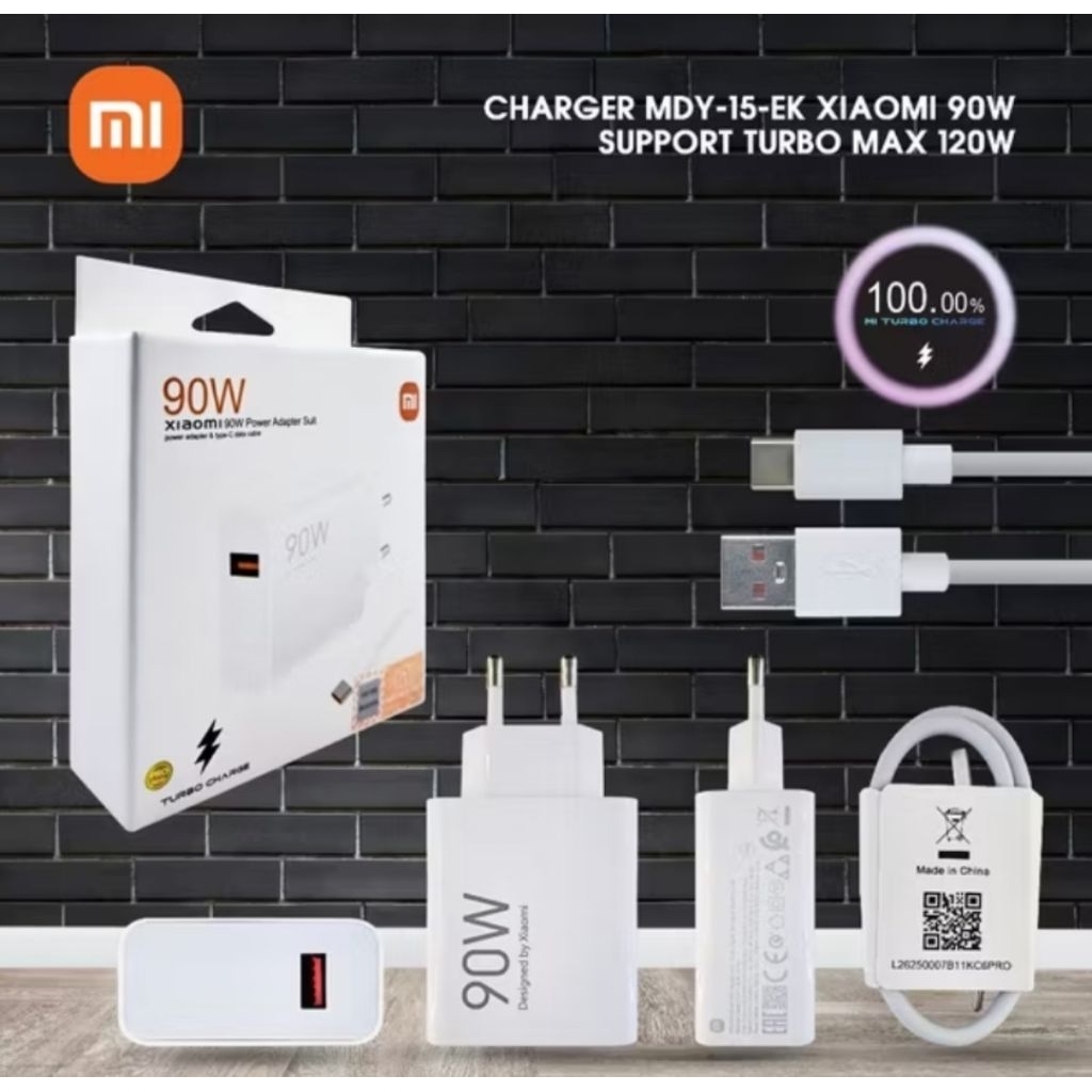 TRAVEL CHARGER - CASAN - CAS XIAOMI 90W ORIGINAL TURBO CHARGING