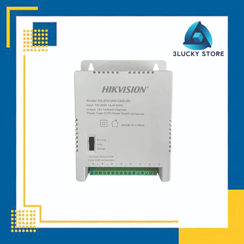 HIKVISION 8 CHANNEL PSU - 8CH กล้องวงจรปิด PSU - DS-2FA1205-C8