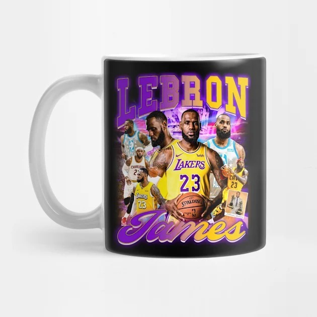 LeBron James Bootleg tee Bootleg Mug