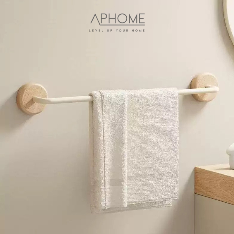 GANTUNGAN APHOME ที่แขวนผ้าเช็ดตัวในห้องน้ําที่แขวนรองเท้าแตะเหล็ก TOBY