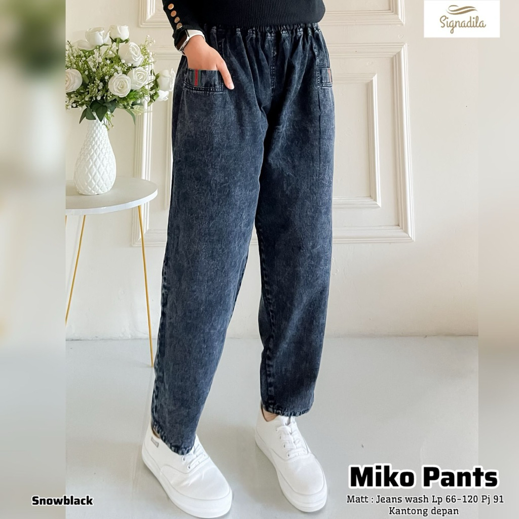 NO CANCEL• Miko Pants by Signadila• กางเกงยีนส์ผู้หญิง