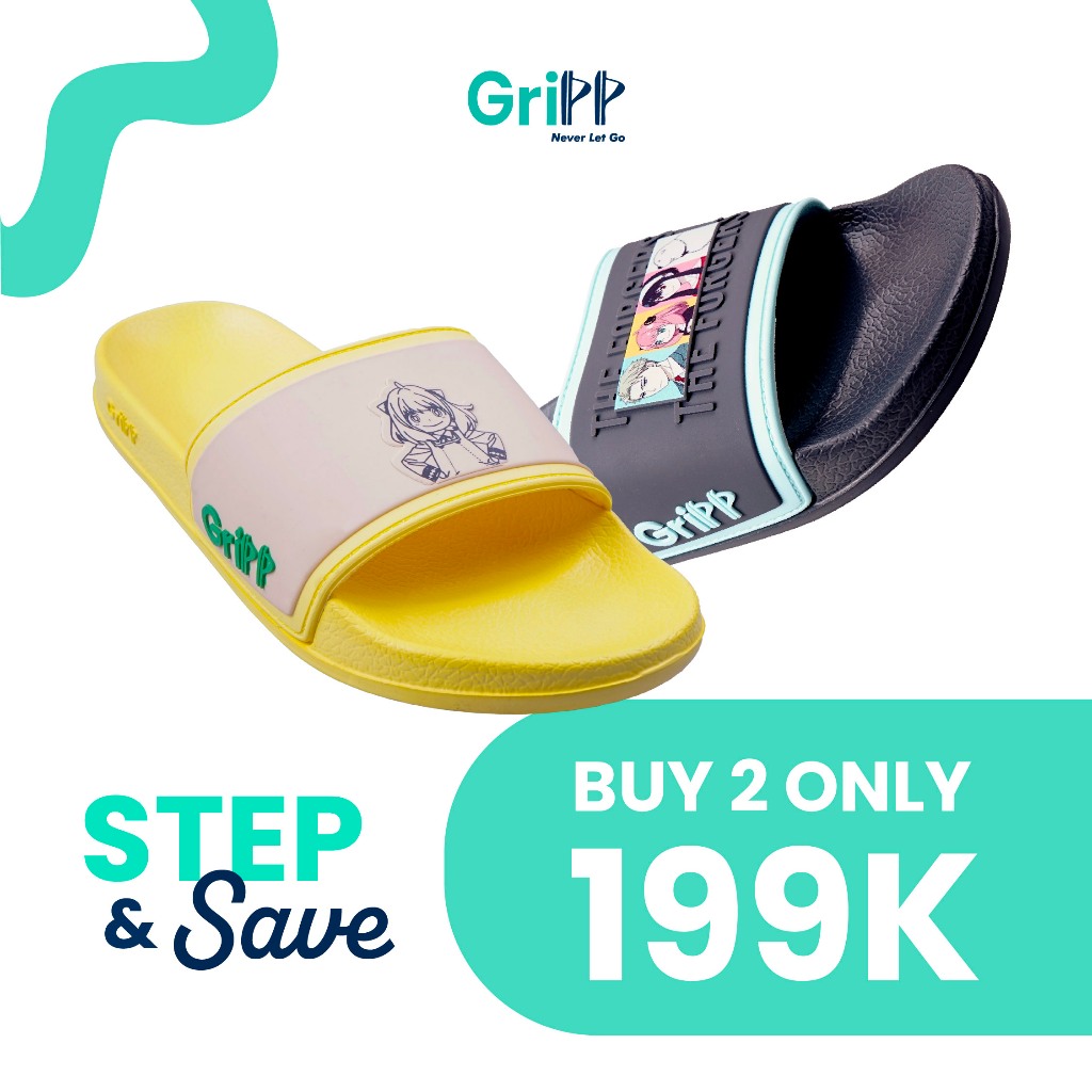 GriPP Step And Save - Spy x Family Yellow Anya x Spy x Family Grey Family