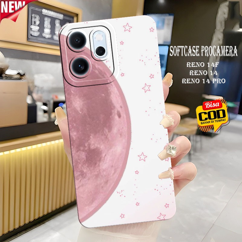 เคส HP Reno 14F - Reno 14 - Reno 14 Pro - Reno 13f - เคส Reno 13 - เคส Softcase แบบยืดหยุ่น - เคสแฟช